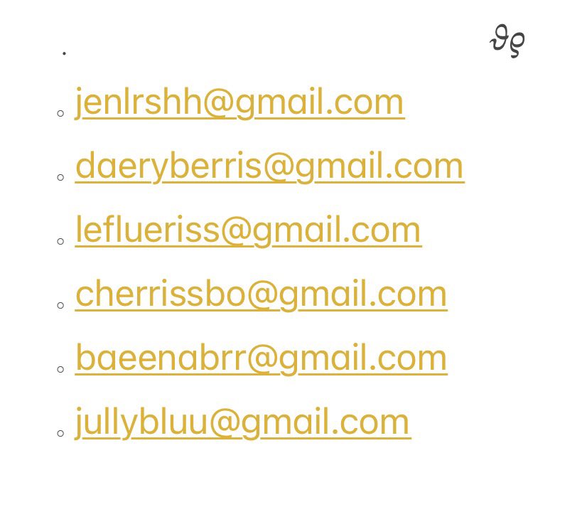 jennelrs's tweet photo. ❥  ֗   ݁ . Gmail พร้อมส่ง 6 mail  𓈒  price 25b. 🪽
⠀ ⠀    ྀི֗   new mail เมลสะอาด ไม่ติดเบอร์  
อายุ 20+  ขึ้นแพ็ค ไม่ติดสิทธิ์  claim 24  hr 

dm  https://t.co/wdZNYnNfOc

#ขายเมล #เมลเปล่า #เมลสะอาด #ขายเมลเปล่า #เมลเปล่าพร้อมส่ง #เมลเปล่าราคาถูก https://t.co/sw1PzglyA0