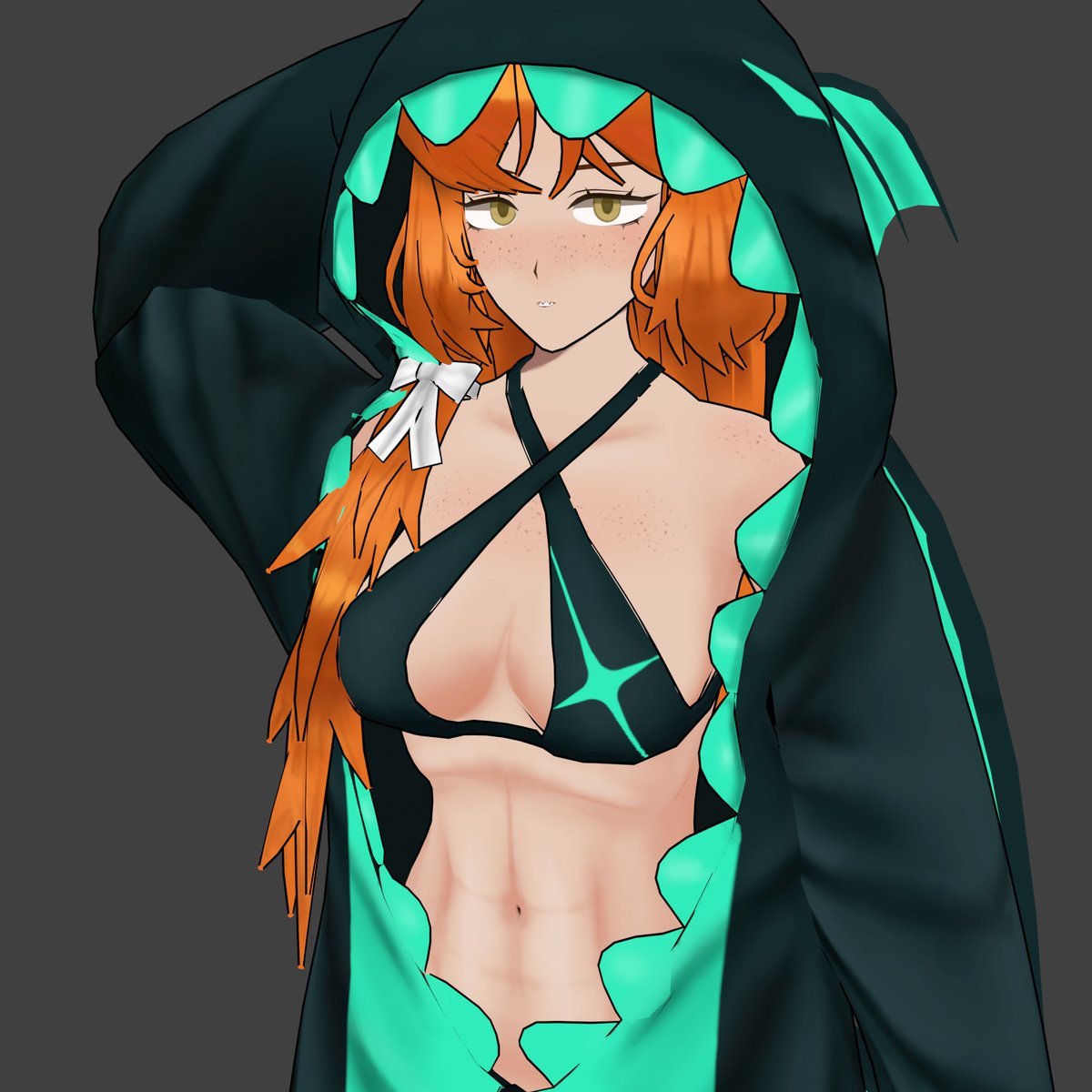 Glayer3d's tweet photo. Alright she's done and up for sale. I saw her so many times that i snapped and had to make it, You can all thank @Eiko_Burg  for that, Links will be in comments (Oh and apparently on Ishmael's birthday as well) https://t.co/aJFjNaXldR