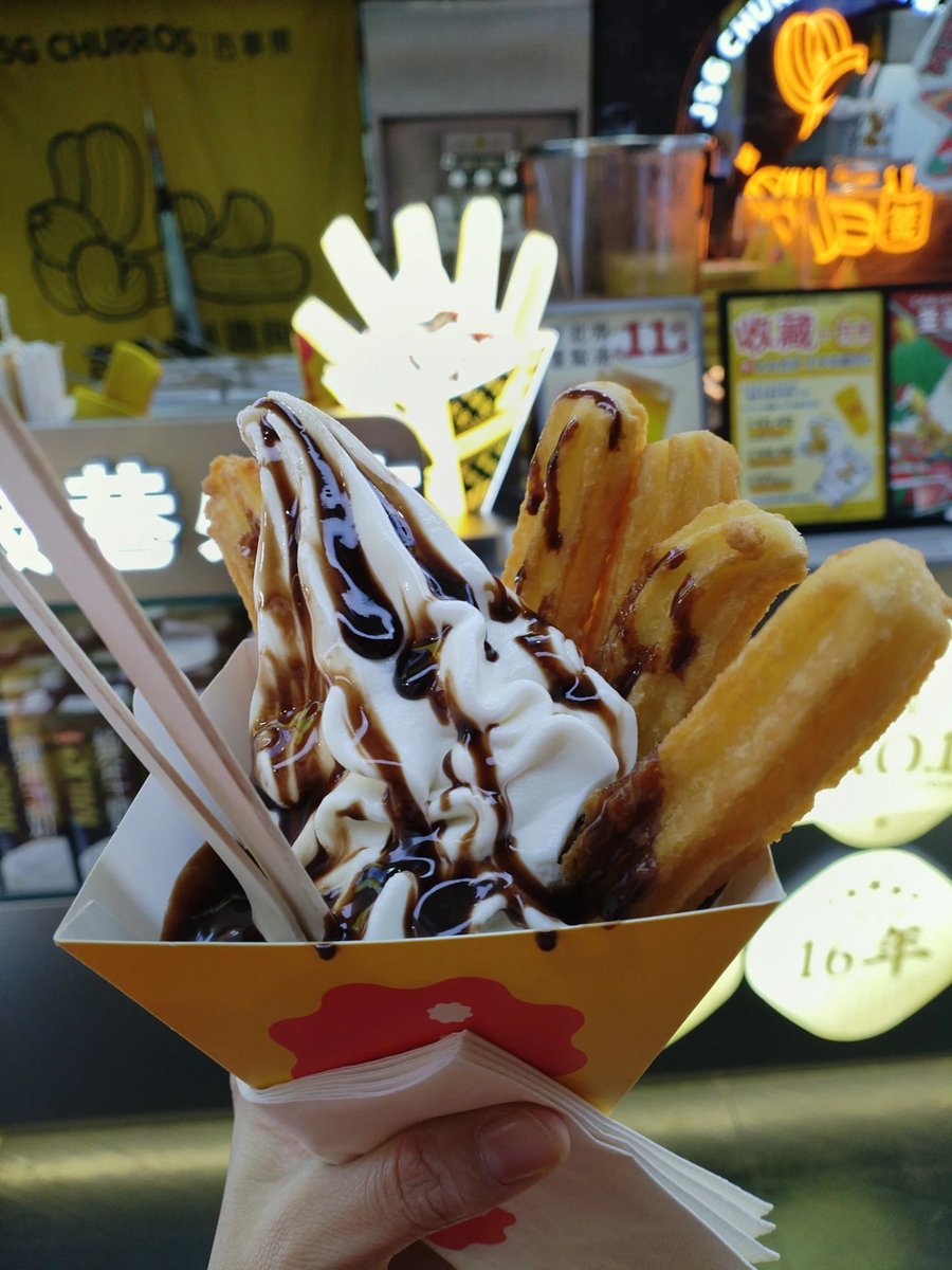 brans1n's tweet photo. Craving something bold Tried our new Mexican churro waffles with spiced chocolate dip yet The crispy-sweet combo hits different—perfect for your weekend treat!， https://t.co/zIaJy3anXA