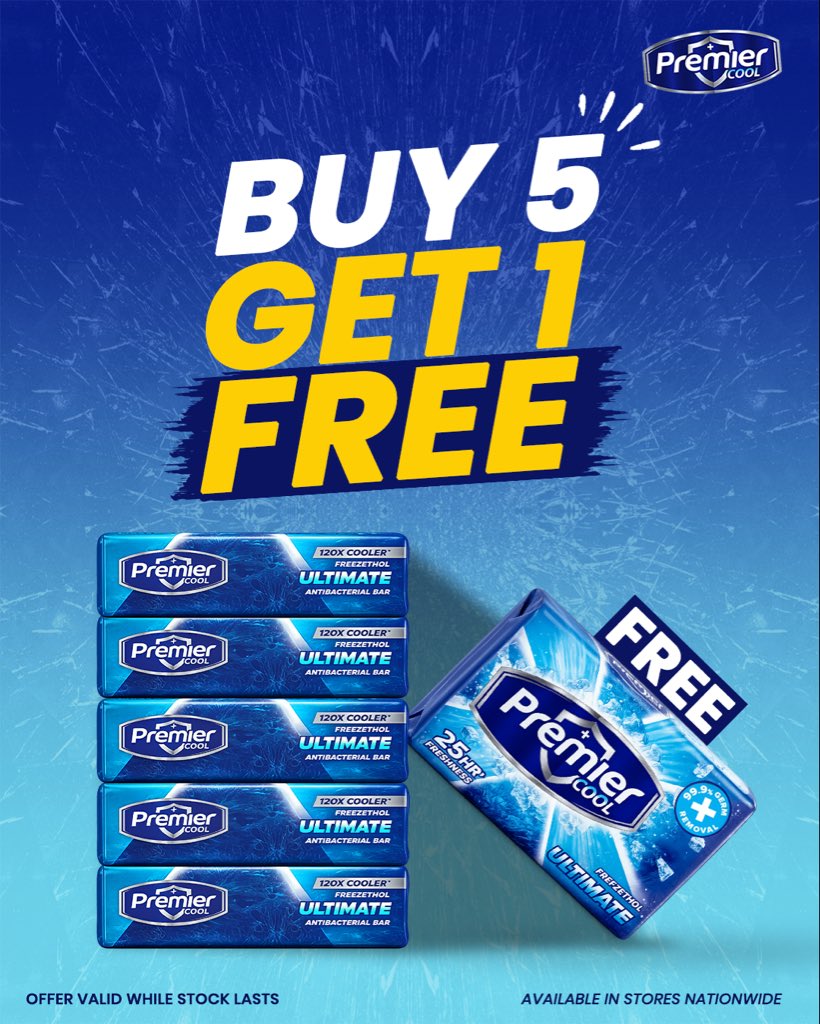 PremierCoolNG's tweet photo. Six is always better than five. ๐โ๏ธ
Stock up on freshness with the Premier Cool Buy 5, Get 1 FREE offer.
#ItAllBeginsWithCool
#Premiercool
#Buy5Get1Free https://t.co/jy5gebA6qB