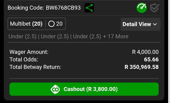 BetwayFree1's tweet photo. BW6768CB93
2nd half under 2.5 goals ⚡✊🍏
65 odds 🔌💥🌿 https://t.co/iNlPTVHc33