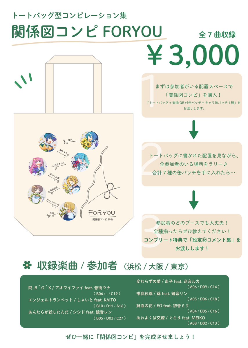 ◇#マジミラ2026 お品書き◇ 大阪8/14(金)、15(土)、16(日) 【D-11