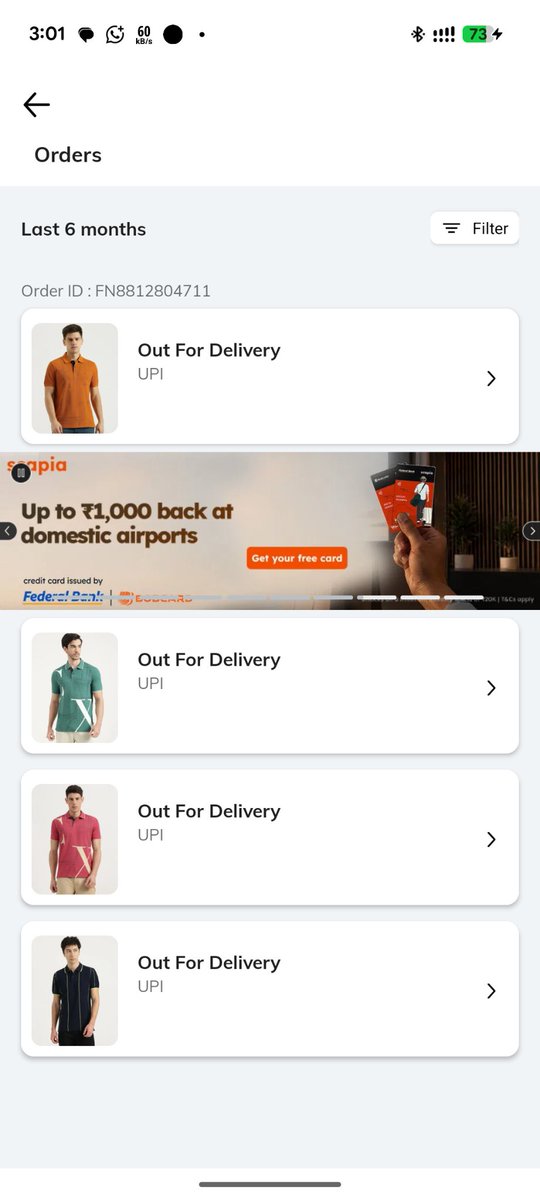 Dravidkre's tweet photo. Pls tell your relevant team to cancel the order, pls do it before anything wrong happens with the parcel.

Awb SF3642773873AJI

@AJIOLife Order ID: FN8812804711

I accidentally gave a wrong no in delivery.

Pls act immediately. Cancel it fastly 

@shadowfax_in 
@AjioCares https://t.co/Uk3ZGLFHLi