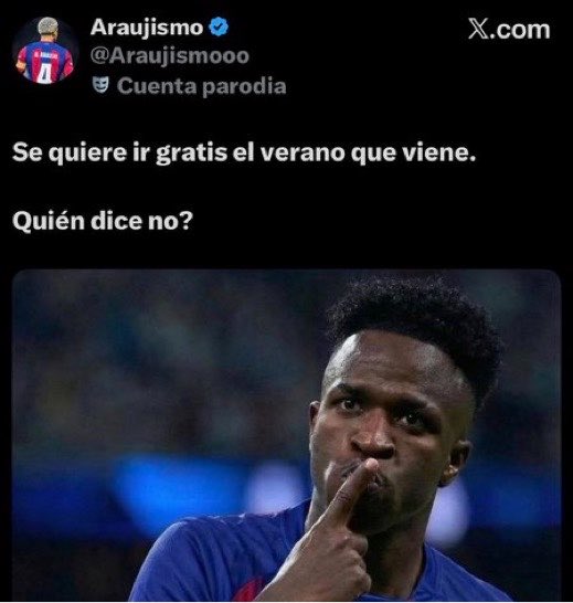 danii7mm's tweet photo. Tweet para recordar que los culés, después de estar años intentando desprestigiar a Vinicius, babearon con la mínima posibilidad de ficharlo a la primera de cambio. 

Todo para luego renovar con el Madrid. https://t.co/2rj78xMi1L