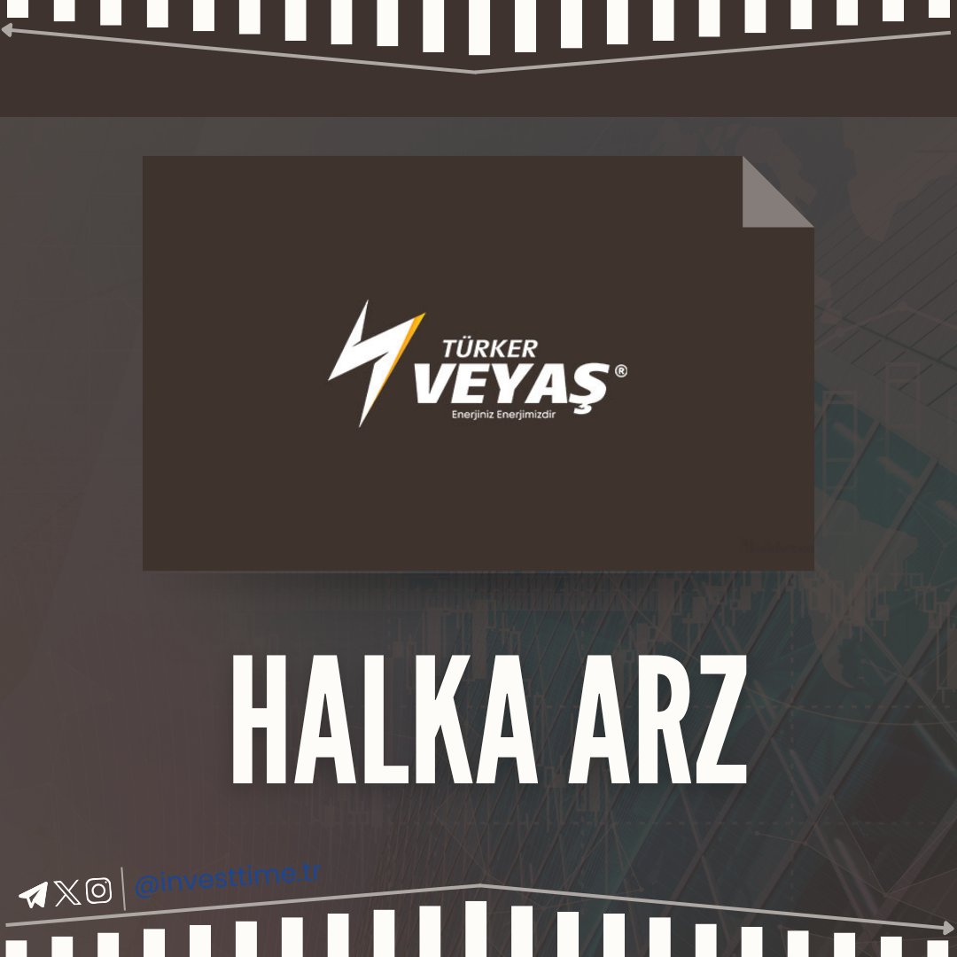 investtimetr's tweet photo. ⚡ TÜRKER VANGÖLÜ ENERJİ YATIRIM A.Ş. | HALKA ARZ
📅 Talep Toplama: 12–13–14 Ağustos 2026
💰 Halka Arz Fiyatı: 136,00 TL
🏷️ İşlem Kodu: #veyas
⚠️ Bu içerik yatırım tavsiyesi değildir.
#halkaarz #bist #borsaistanbul #investtimetr https://t.co/cAcNX3n68m