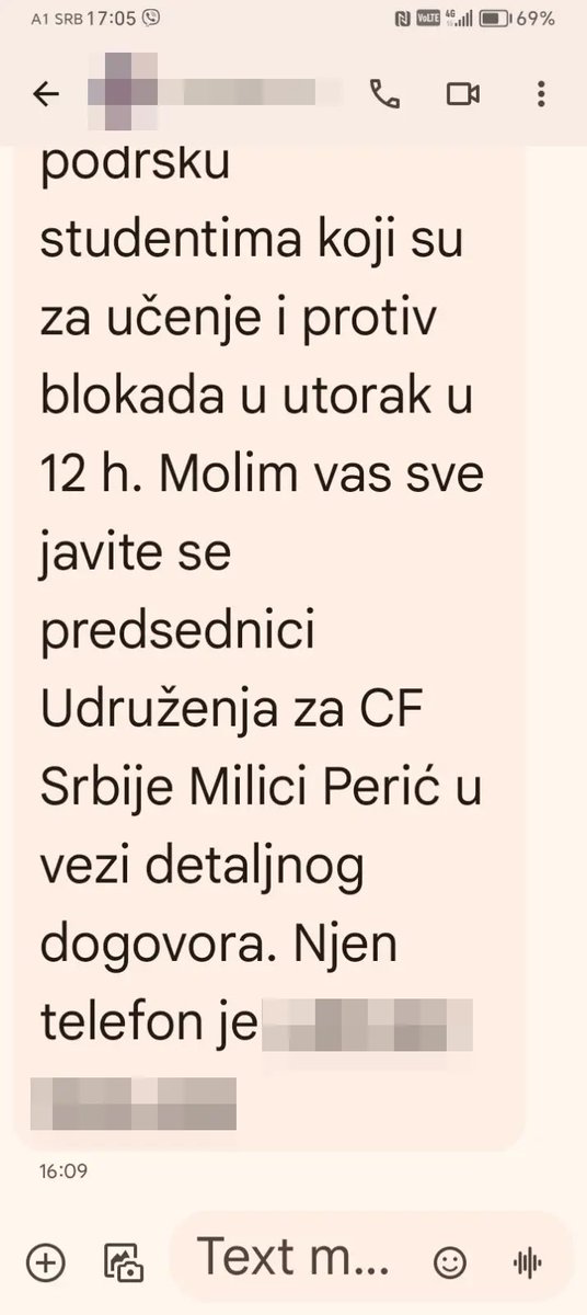 izglave's tweet photo. Dr Stojković je 2025.  roditeljima dece obolele od retkih i teških bolesti slala sms poruke tražeći da podrže studente “koji žele da uče”.

One koji se nisu odazvali podsećala je koliko košta lečenje njihove dece i da to ne mogu da plate sami

#izglave30 https://t.co/p36I7D9jpe