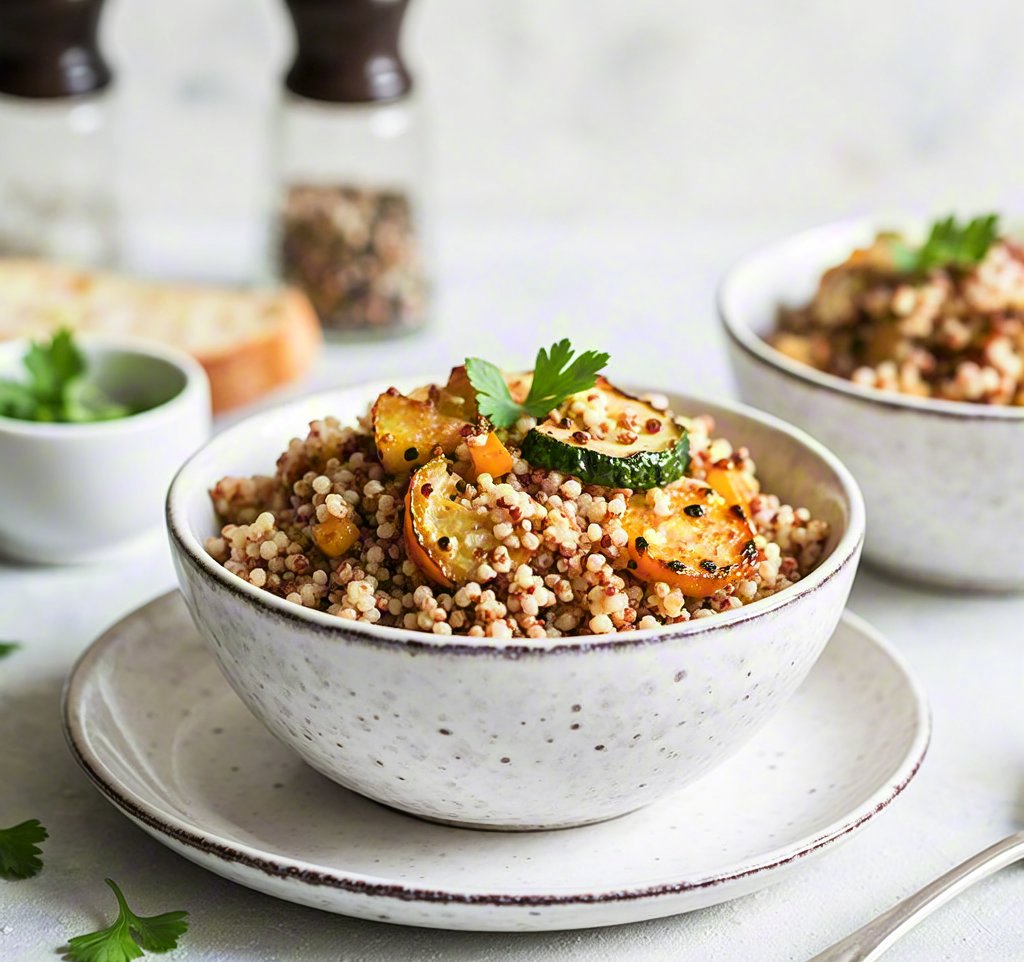 ranggamalbers's tweet photo. Quick, protein-packed减脂餐！Grilled chicken + roasted veggies + quinoa → 15 mins to prep, keeps you full u0026 on track with fitness goals  #HealthyEating #MealPrep https://t.co/Rl7c1fIFh6