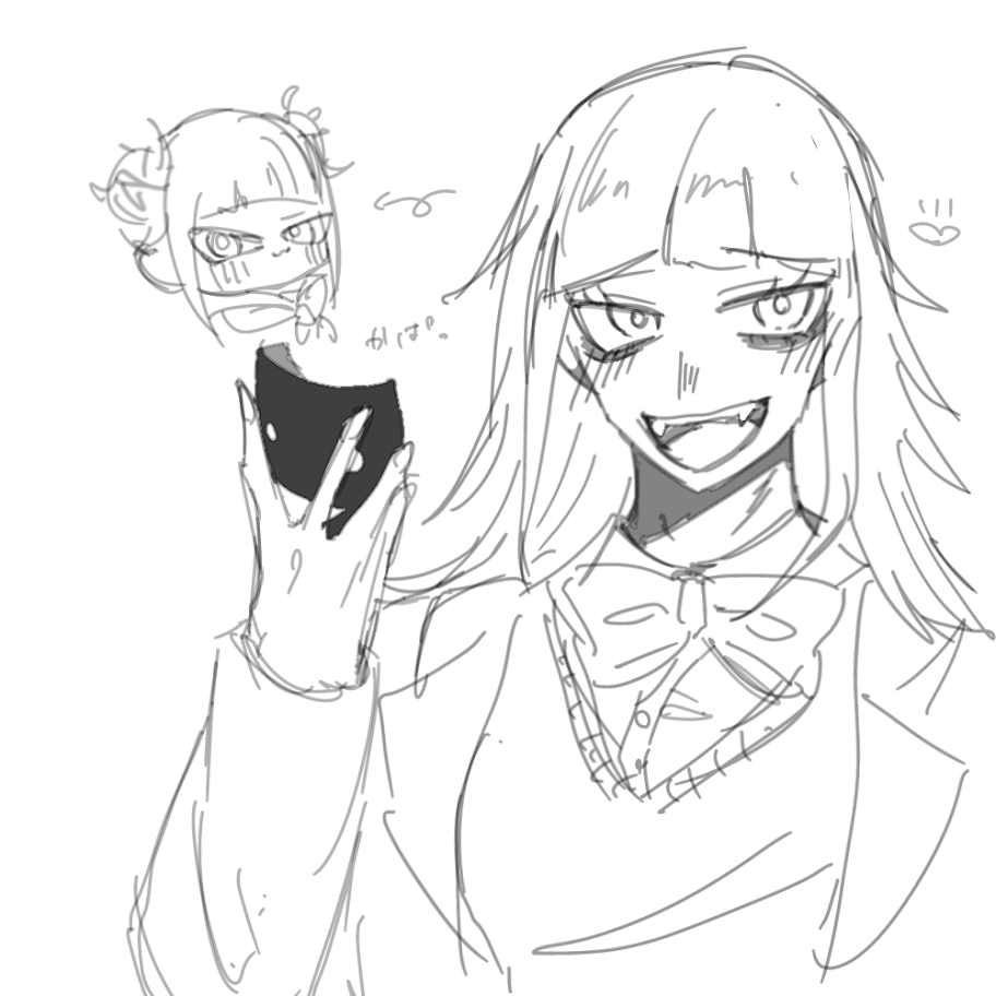 V1_lla1n's tweet photo. 私の「好き」に
#ヒロアカFA　#トガヒミコ ちゃん https://t.co/7WlECg2hZW