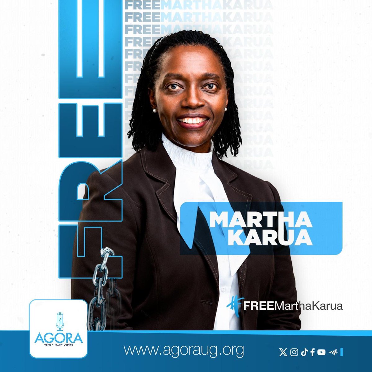 AAgather's tweet photo. First lawyer abducted and imprisoned, second lawyer detained and deported, third lawyer persecuted and forced to flee.. @kizzabesigye1 must have no lawyer, must not have a fair hearing, must not have decent medical care. Must not live. Is there a point in time when we will stand up against these injustices?!!