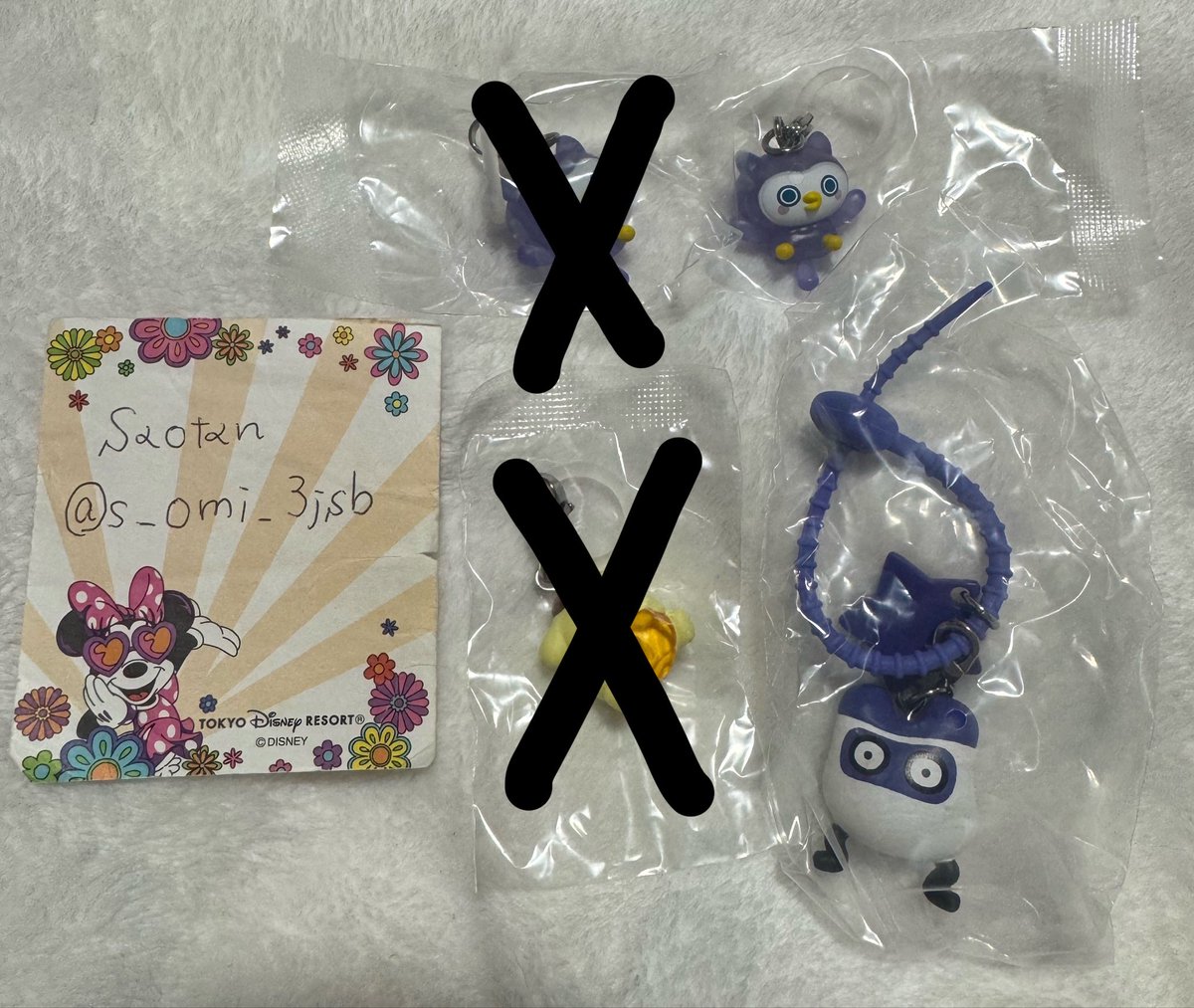 s_omi_3jsb's tweet photo. 【交換】たまごっち  めじるしアクセサリー  めじるし

譲:1枚目ほーほっち.ますくっち

求:2枚目○の物

ほーほっちは🟣○と交換優先

8/9(日)16〜18時頃池袋手渡し
8/11(火)昼間秋葉原手渡し
川口駅、西川口駅手渡し
郵送は纏めて交換して頂ける方 https://t.co/SBcsJ7ozcd