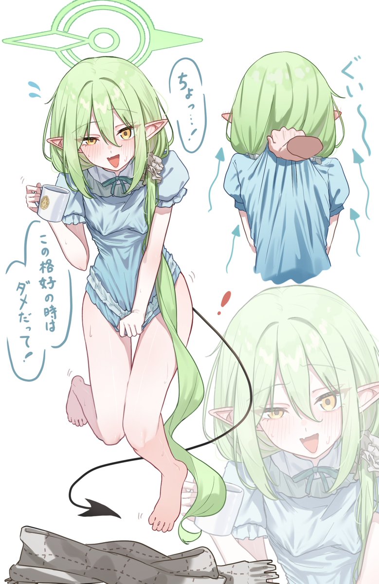 uzutsu_RR's tweet photo. パジャマノゾミのつまみモーション https://t.co/KMv9U4hKJy