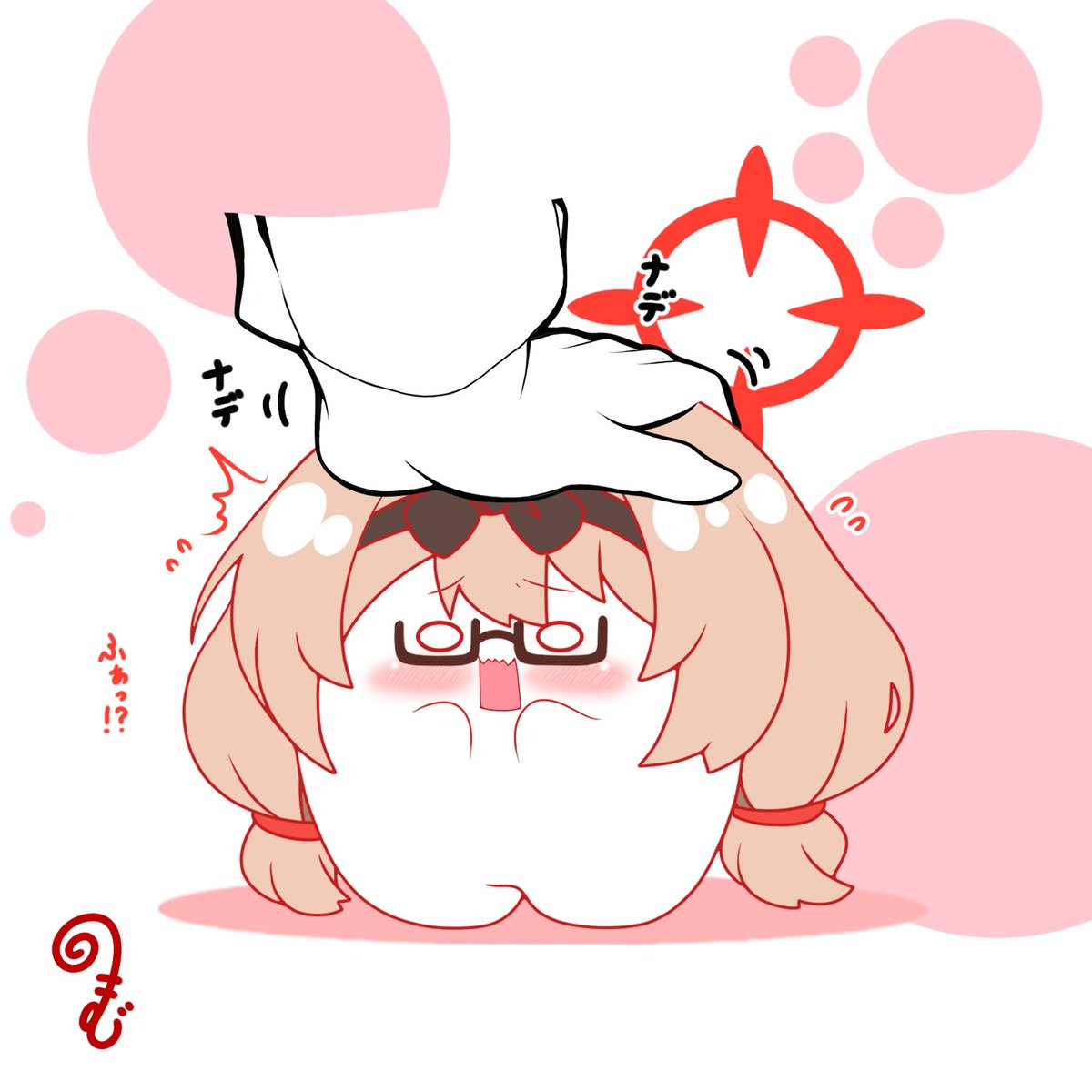 kurukurumagical's tweet photo. なでなでおもちチナツちゃん
突然撫でられて驚きおもちチナツちゃん
 #ブルアカ https://t.co/PjlK2Uh11r