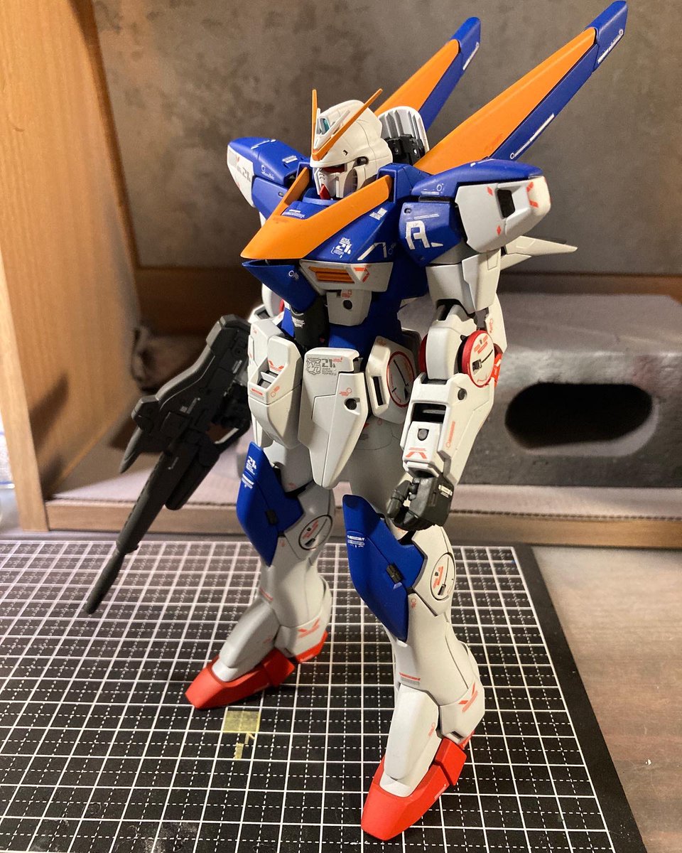 TRlabDP's tweet photo. MG V2ガンダム

#ガンプラ https://t.co/uHCK1phD5W