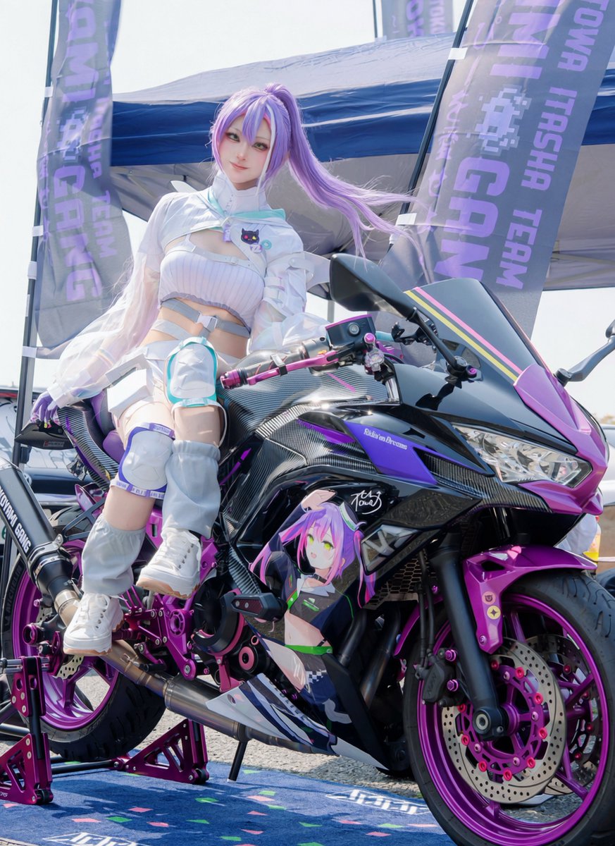 natuka_213's tweet photo. cos
                      常闇トワ様
           *.𝜗𝜚.Happy Birthday.ꪆৎ.*

        痛車との組み合わせ4選＿ https://t.co/DdDJWqfXrU
