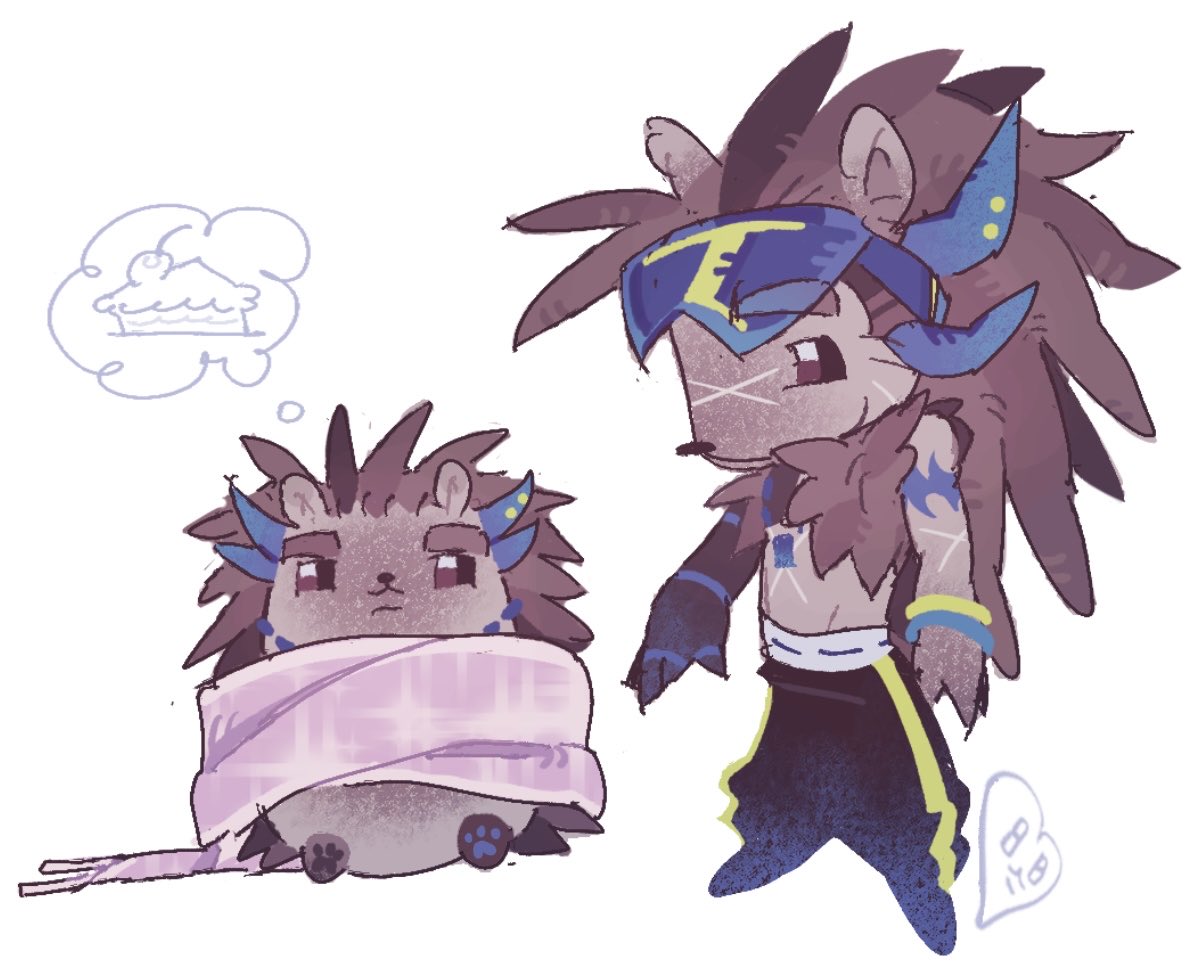 zoomzooom_'s tweet photo. IDK how to draw hedgehogs haha have this tho i rlly like it https://t.co/TjEyMtr5FL