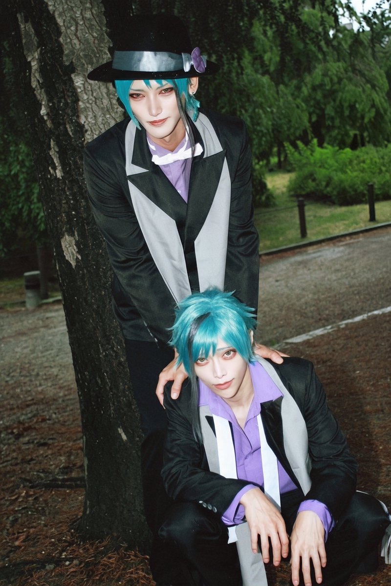 BNTggn7's tweet photo. 【Cosplay/twst】
フロイド・リーチ:僕
ジェイド・リーチ:マドさん
撮影:@naotanmann01 https://t.co/mkO7dyXJbj