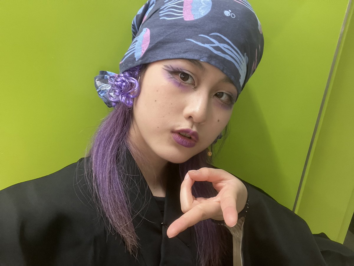 runiPO_'s tweet photo. #ももたろう 初日��けた〜〜〜！！🍑
明日は２公演！！まだまだ頑張るぞい

写真はバンギャの黒衣。 https://t.co/L3WdoJZaM2
