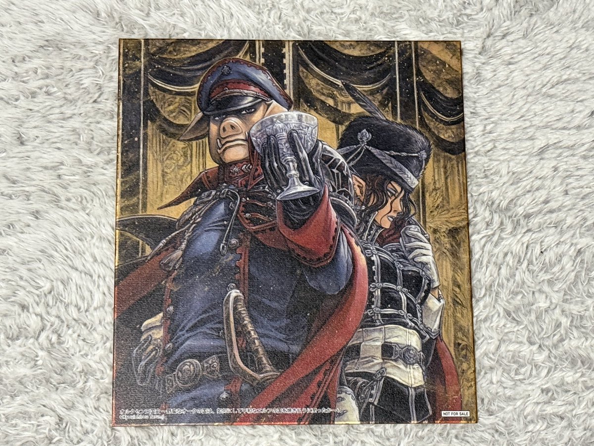 KulasanM's tweet photo. えへへ……
私ね、今回ね。
柴本先生の素晴らしい表紙絵の店頭用色紙、原作者特権で1枚貰ったんだ…
書斎に飾るんだ… https://t.co/SlQuwfHwTg