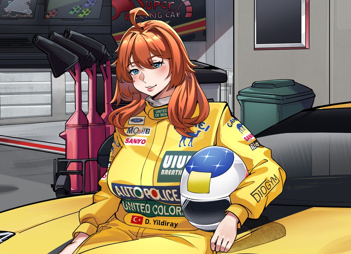 gouble3's tweet photo. Derya With Her Race Car 🚘,
Commission Work for @C_arolus 🎨
#commission #commissionwork #rkgk #draw #art #illustration #car https://t.co/FEvsGpFgtJ