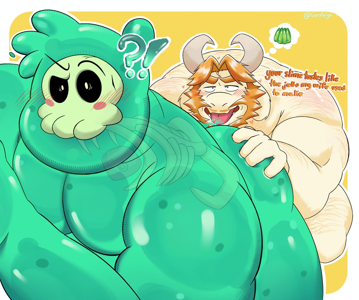 Gorstaigo's tweet photo. Sweet apple jello!!🍏🍮
#baraart #monsterprom #deltarune https://t.co/GSAUJ29cKn
