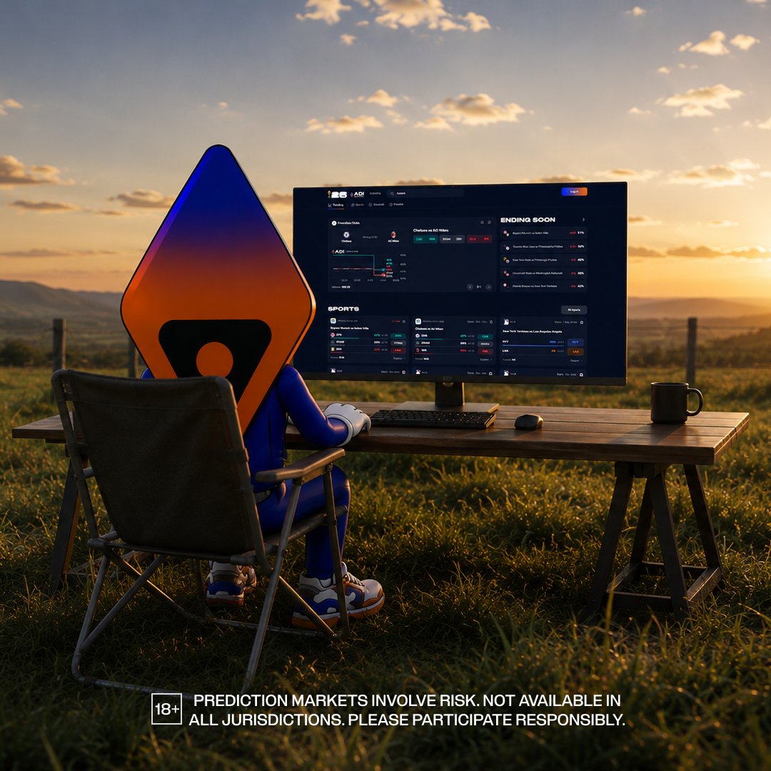 Predictstreet's tweet photo. out here touching grass &amp; @predictstreet https://t.co/SPBQNFZQjf