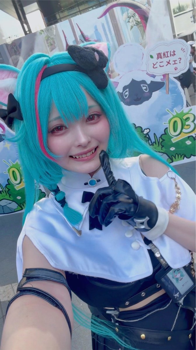 pink_mrn_'s tweet photo. すずらさん(@suzuran_ro )めちゃめちゃかわいかった〜‼︎
お会いできて良かった🥹💞
#NTEメェメェ村集合 #NTE #NTEネバエバ https://t.co/zTDshEfRwm
