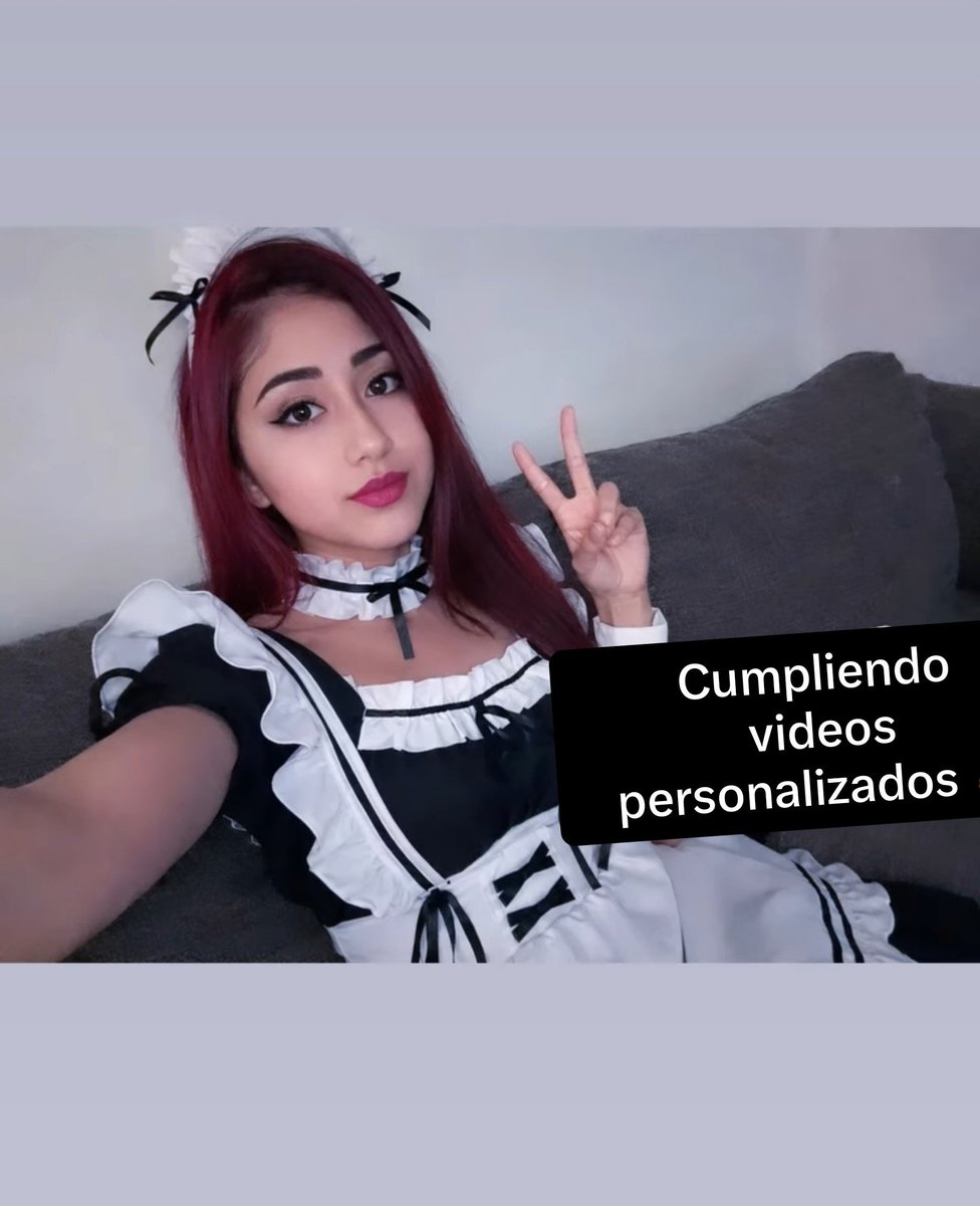 sherlininav's tweet photo. Quieres el tuyo?
Uso lencería a tu antojo!!!
Recuerden que solo en mi canal premium y en todos mis servicios virtuales me veran sin sensura https://t.co/HRHSi9hCe3