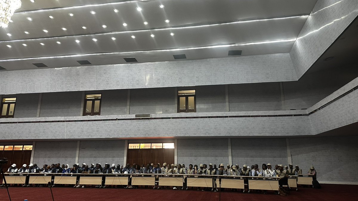 COMESA_GPS's tweet photo. As Zambia heads to the polls on  13 Aug 2026, accredited international observers including the AU-COMESA EOM are attending the stakeholder briefing by the Electoral Commission of Zambia to provide observers with statistics and current state of preparedness ahead of the elections https://t.co/zbzxo16v8z