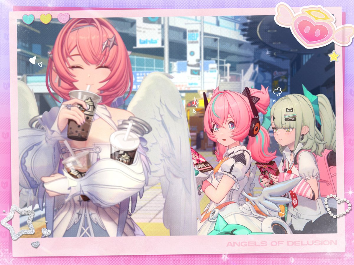 HmmIDKvra's tweet photo. @AOD_EN_Official Sunna behind the camera is so cute! "Are you the girl Aria couldn't stop staring at last ti- (gets interrupted by the pretty lady) huh? Uh huh!"

Valid reaction by Aria; I would react the same!

Wow, Nangong Yu is so chill and composed! Truly a striking example of AOD's leader! https://t.co/7UQrTTh8XT