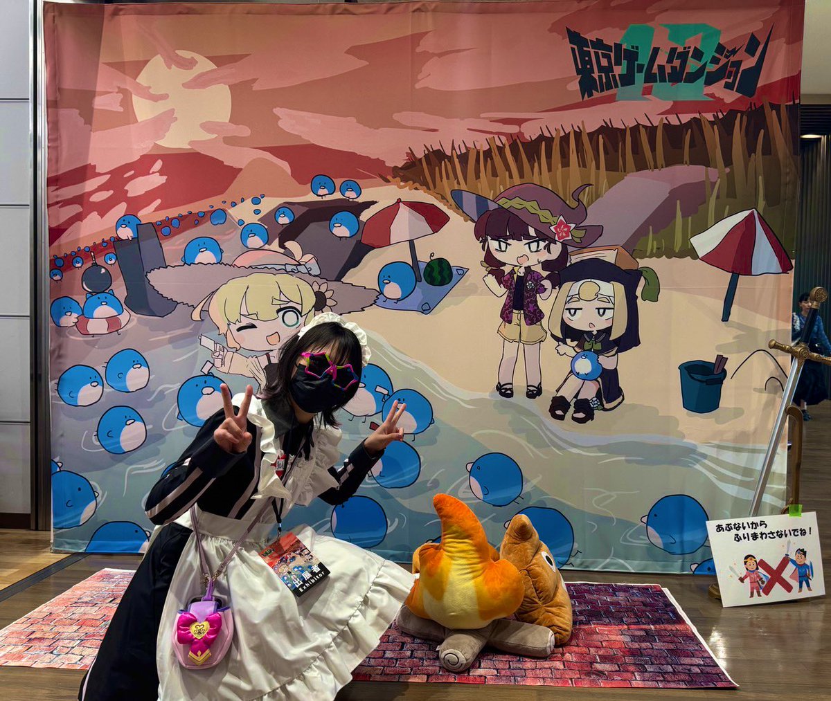 hinatagames4's tweet photo. 東京ゲームダンジョン13
遊びにきていただいた皆様、ありがとうございましたー！

#犯人はメイド 完成が見えてきており、年内にはリリースできると思います！
ウィッシュリストに登録して、もうしばらくお待ちください！
https://t.co/Z7FTGVXIJX https://t.co/zLfzFlkFLa
