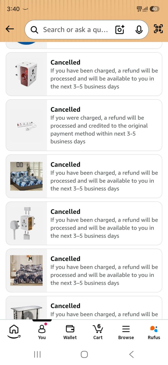 PushkarRajX's tweet photo. Amazon has falsely flagged my account and all my orders are getting cancelled ..i have 2000 in amazon gift card ...i called customer care multiple times all they do is tell me about aome ofn/osn idk what team. Ihave mailed them too but no response mental agony.@amazonIN @amazon https://t.co/KFtv09mmq8