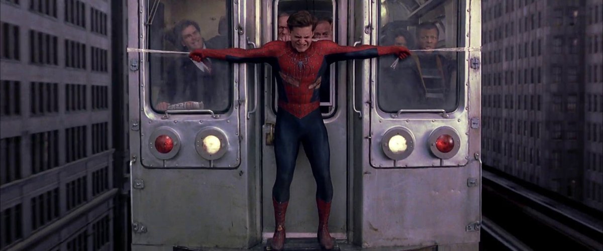 denoish_X's tweet photo. Sam Raimi's second best trilogy ❤️💙 https://t.co/qGKa9CuhPu