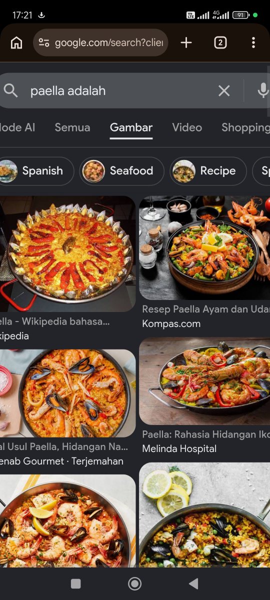 inimeuyah's tweet photo. @bittermacarons baru tau ini namanya paella https://t.co/Pgzb7OeEhO