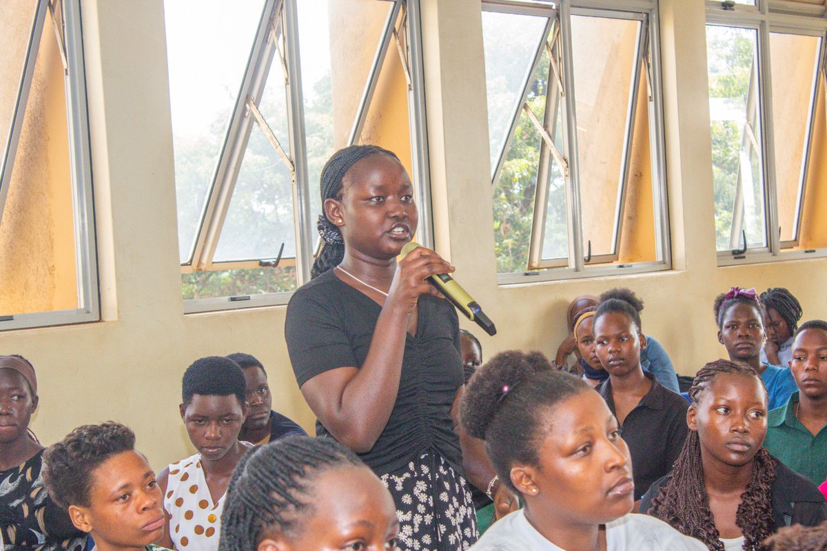 MCFMakerere's tweet photo. “Use respectful language when communicating with each other and Scholars with disabilities. The way we communicate matters in creating an inclusive community.” Ms. Elizabeth Rwabu, the Inclusion Support Services Officer, said during the Cohort 9 Orientation session @Makerere. https://t.co/RJMjCMIfRH