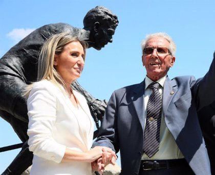 milagrostolon's tweet photo. Mi recuerdo hoy para Federico Martín Bahamontes a los tres años de su fallecimiento.

Toledano de pro, leyenda eterna de las montañas y mito del ciclismo mundial.

Siempre en el recuerdo el primer ganador español de @LeTour. https://t.co/HRmxppWoAG