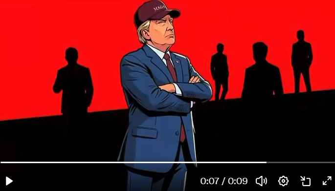 Golfucha1's tweet photo. @Eonysbit @Dexerto Haven't you seen what Trump did with AI and Persona 5???
I'm pretty sure that's what Pokémon is referring to, they don't want Pokémon used for propaganda or anything cringe like that.
It makes sense that they're trying to avoid this XD https://t.co/5yfR55azK3