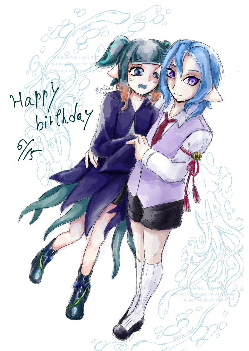 splatail_10008's tweet photo. 大変に遅くなりました_(┐「ε:)_
たけちゃむさんお誕生日おめでとうございます🙇✨🎂🌟 https://t.co/a7I3bdUGH6