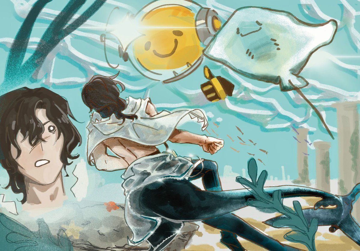 Xin147_Yi's tweet photo. Under the sea 🎶 Under the sea 🎶 
#enigma #ulrich #engrich https://t.co/2gCxLHBzHW