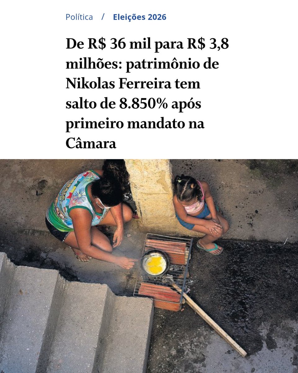 JFreiress_'s tweet photo. Foi este deputado aqui, que aumentou seu patrimônio em poucos anos e ficou milionário, quem votou contra o vale-gás para uma mãe parar de cozinhar na lenha. https://t.co/nDngSoXEGv