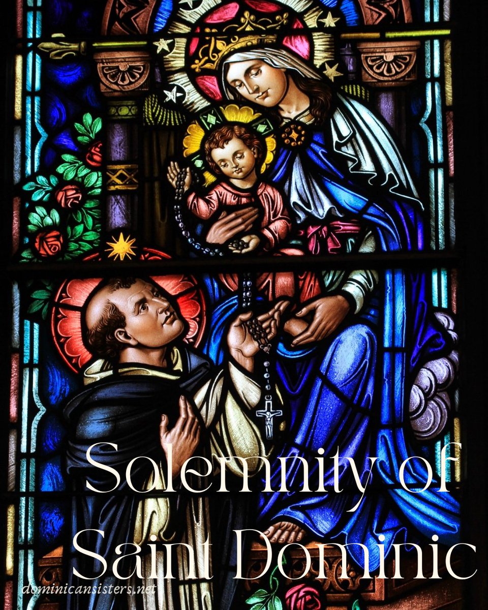 DomSrStJoseph's tweet photo. Wishing everyone a blessed solemnity of our Holy Father Dominic!
"He seldom spoke unless it was with God, that is, in prayer, or about God, and in this matter he instructed his brothers."
#stdominic #happyfeast #solemnity #saints #holyfatherdominic #orderofpreachers #oppower https://t.co/1aSCTQZANf