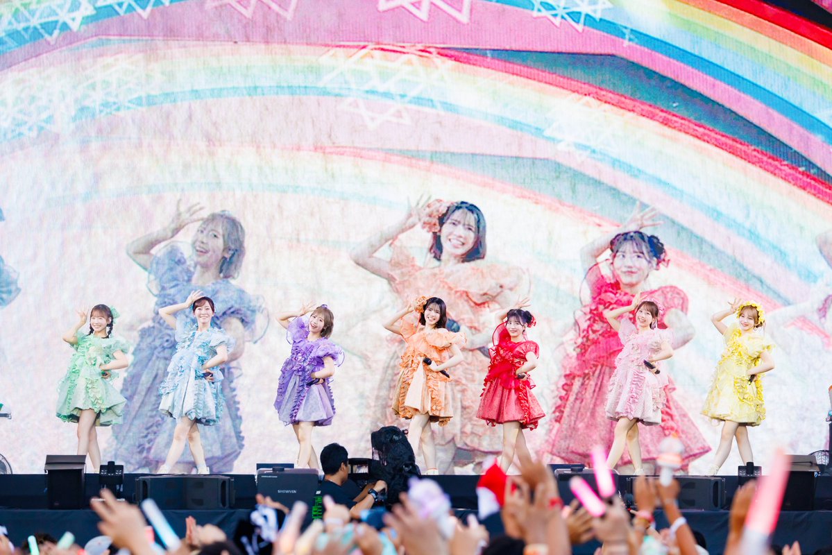 FRUITS_ZIPPER's tweet photo. ✨🎤 #LuckyFes セットリスト🎤✨

🗓8月8日（土）
『LuckyFes’26』
📍国営ひたち海浜公園 

《🌈RAINBOW STAGE🌈》
完璧主義で☆
ぴゅあいんざわーるど
フルーツバスケット
1,2,3,FOOOOUR
JAM
ぱわーオブらぶ
ピポパポ
はちゃめちゃわちゃライフ！

LUCKY(パンパン👏)
LUCKY(パンパン👏)
L(パン👏)U(パン👏)C(パン👏)K(パン👏)Y〜〜〜！
LUCKY☺️❤️🩵🩷💛🧡💚💜

🎧FRUITS ZIPPERを聴く
https://t.co/Lzr0SYht4K

💜仲川瑠夏 @luna_fz0703
💛早瀬ノエル @noel_fz1229
💚櫻井優衣 @yui_fz0221
🩵真中まな @manafy_fz0422
🩷松本かれん @karen_fz0328
🧡鎮西寿々歌 @suzuka_fz1124
❤️月足天音 @amane_fz1026

@luckyfm_fes 
#ふるっぱーイベント情報
#FRUITSZIPPER #ふるっぱー
#フルーツジッパー