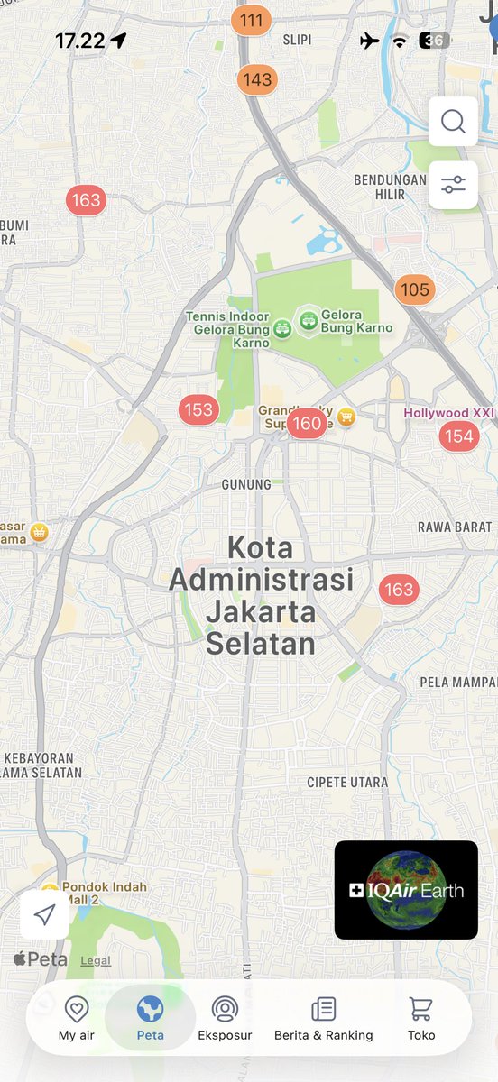 Jenkaa's tweet photo. Rencana mau lari ke GBK ga jadi. Kualitas udara lg jelek😶‍🌫️ https://t.co/hsf1c2WHwY