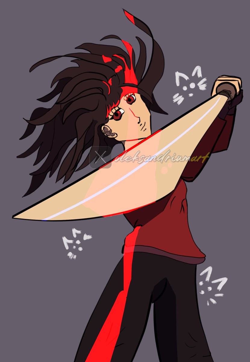 oleksandriumart's tweet photo. Had so much fun doing an Art Trade with the amazing @Kateee_Rei ! 🗡️✨

Tried out some dramatic lighting for her awesome Yandere OC. Thank you for trading with me, it was a blast! 💜

#arttrade #digitalart #yandere #artmoots #ocart https://t.co/QZNl5zpalY