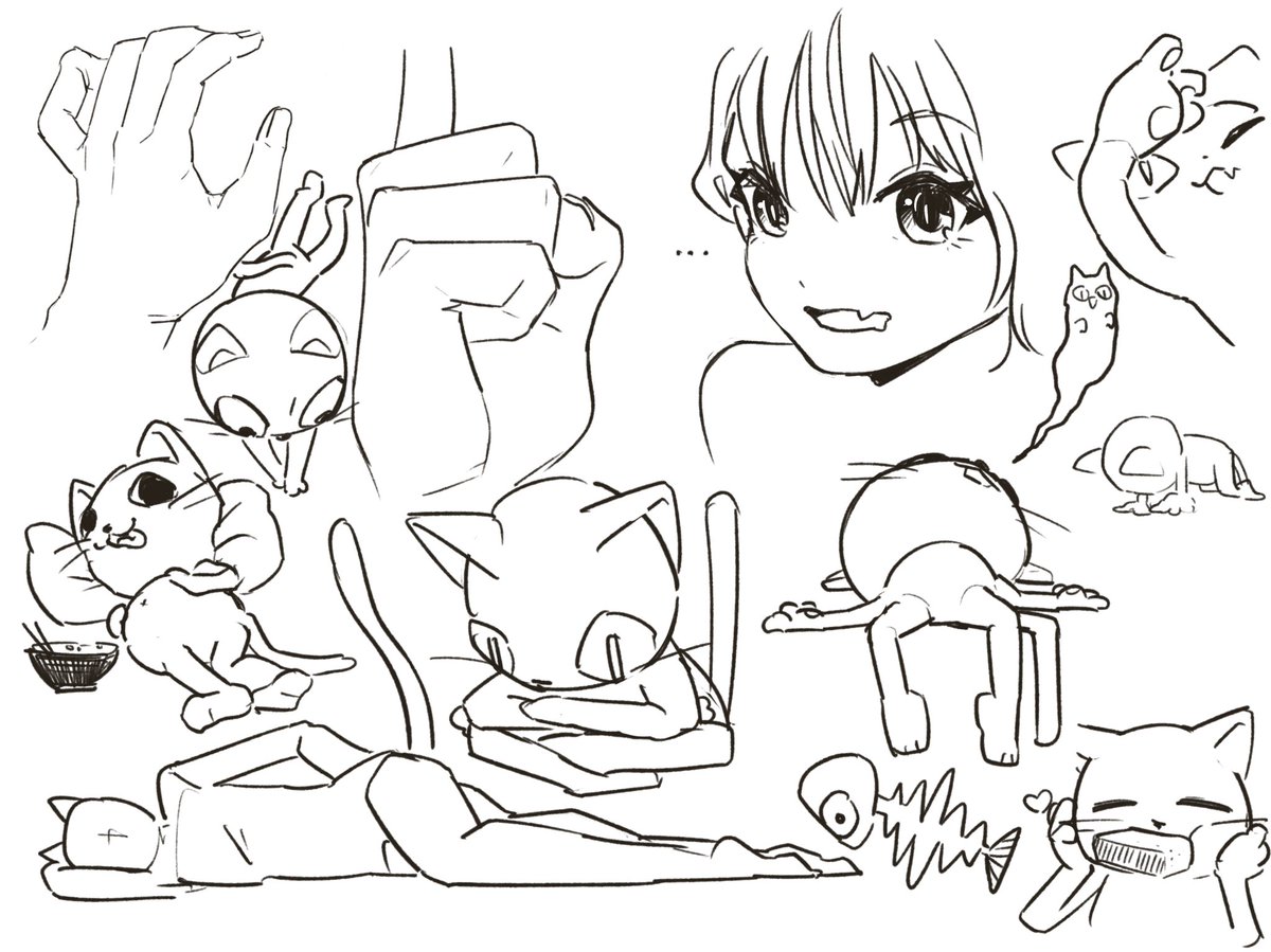 hamoo8686's tweet photo. やっぱり休むと絵下手になる🤣
気に入った線が描けない https://t.co/RyENOgfIOM