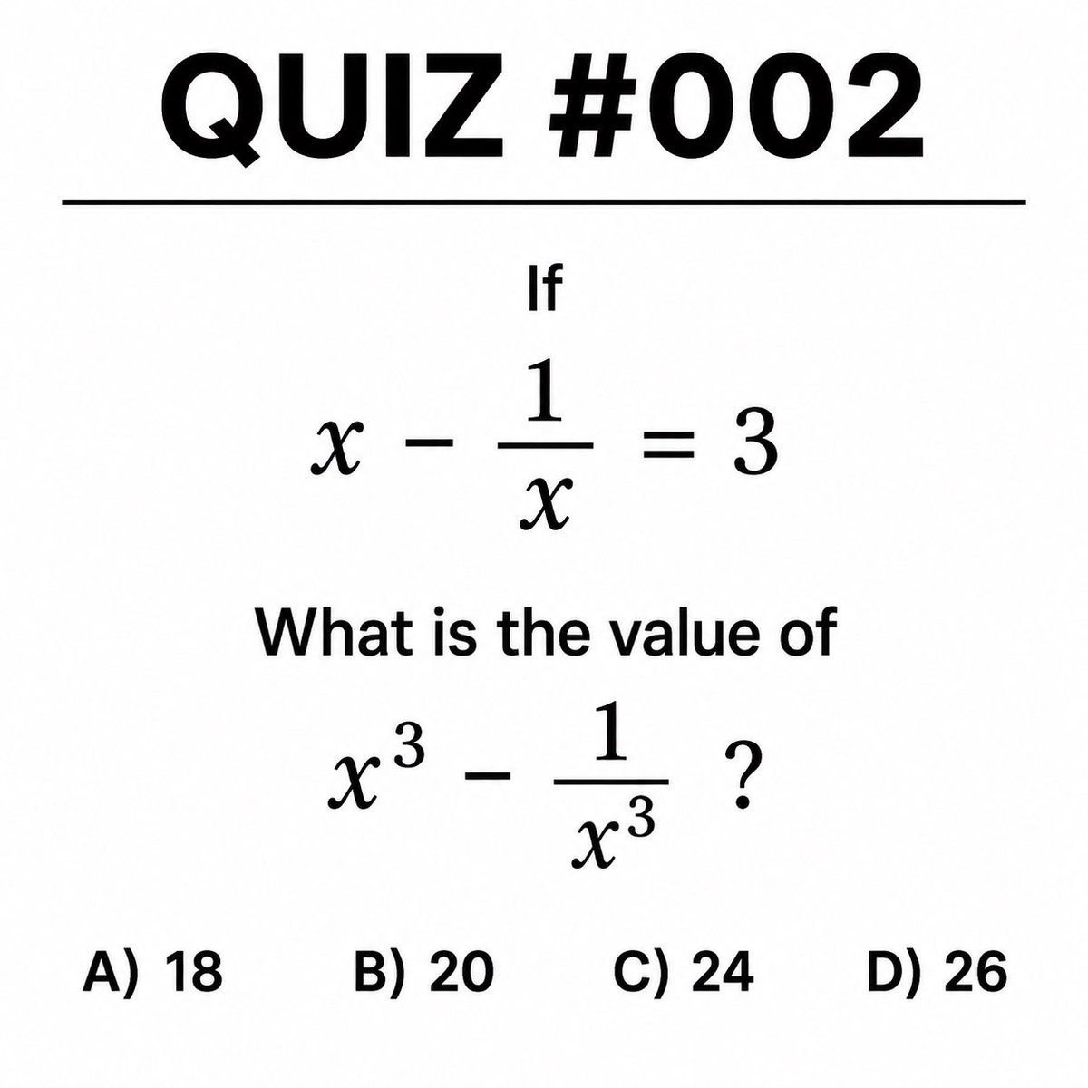 Ifukor's tweet photo. What is the answer? https://t.co/2EggF5IGRu