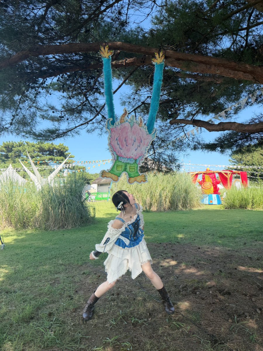 ogi_hana_'s tweet photo. 憧れだった #LuckyFes 🌟

夏フェス最ッ高！！！楽しかった！！！

日差しも強く暑い中
一緒に盛り上がってくださり
本当にありがとうございました🔥

RAINBOWステージでライブをことができて、とても嬉しかったです(𓈒ʚ̴̶̷̷̥ ⩊ ɞ̴̶̷𓈒)♡♡ https://t.co/uFdxiWRxnc