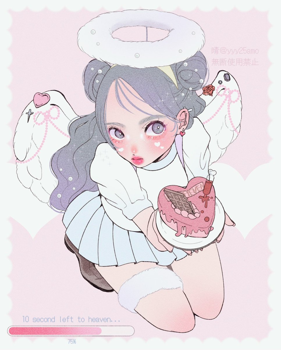 yyy25amo's tweet photo. 💘👼I'll take you to heaven👼💘
#illustration‌‌ https://t.co/UxA7UWesmX