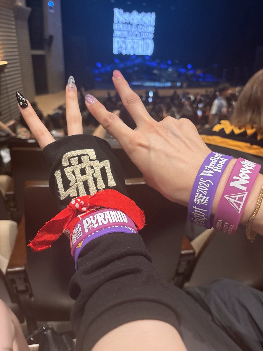 Drmbtfly___'s tweet photo. 2026.08.07
【Novelbright HALL&amp;ARENA TOUR 2026 〜PYRAMID〜】

過去一楽しいライブだった🌟
最高を更新し続けてくれるNovelbrightにこれからも着いて行きます🙂‍↕️💜
 #Novelbright https://t.co/7zN4TxyzjA