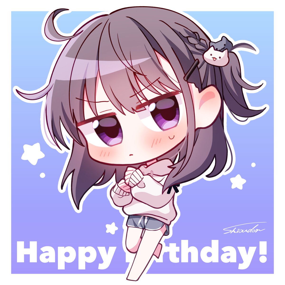 shioudon__'s tweet photo. 萌ちゃん、お誕生日おめでとう！🥞✨ https://t.co/qUf4mThtsT