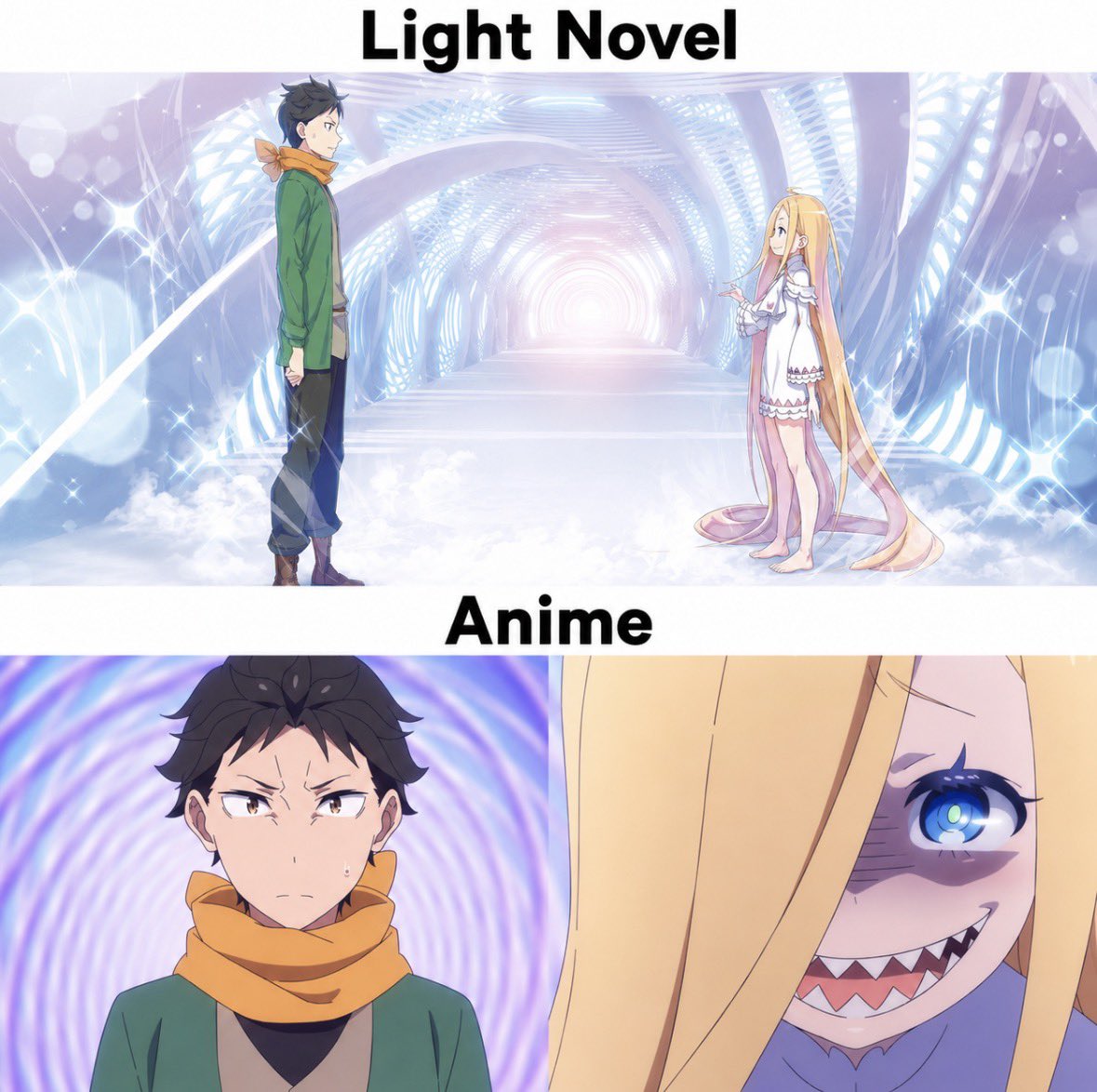 SS_Butcher9's tweet photo. Light novel x Anime ✨
~ Re:ZERO Season 4 Part 2 https://t.co/wdJyXG6pa8